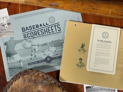 Colwell & Cuyler Strat-O-Matic SOM 1-Sided Baseball Scoresheets - 100 games - Image 1 of 4
