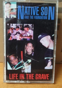 VTG Native Son Life In The Grave Cassette Tape 1992 Christian Rap Mark Salomon - Picture 1 of 2