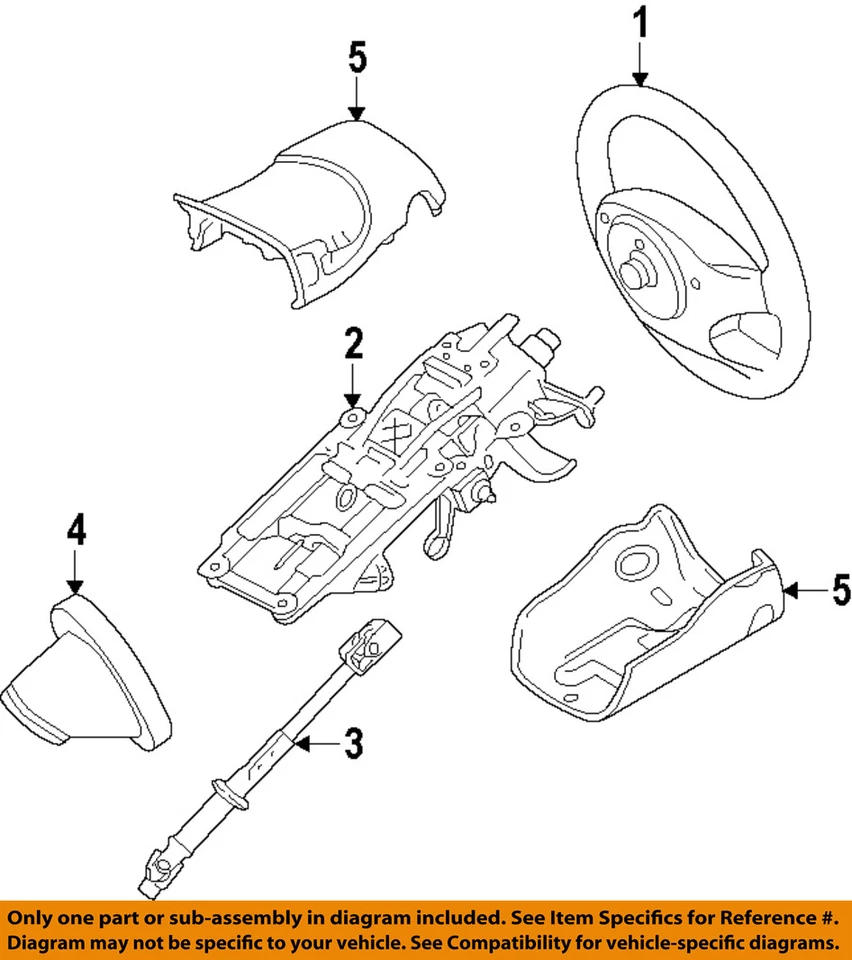 Volante Lincoln Ford OEM 13-18 MKT DE9Z3600CA Foto 1 de 1