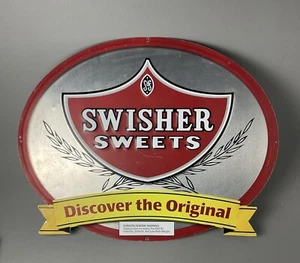 Vintage Swisher Sweets Discover The Original Cigar Tobacco Store Blechschild - Bild 1 von 4