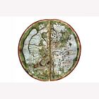 Carte du monde historique ; cartographie antique ; Pietro Vesconte, 1320
