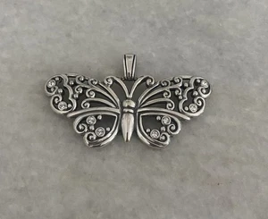 Beautiful Brighton Butterfly Moth Crystal Pendant - Picture 1 of 6