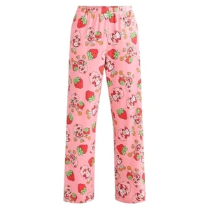 Womens Strawberry Shortcake Sleep Pants Size Large - Picture 1 of 13