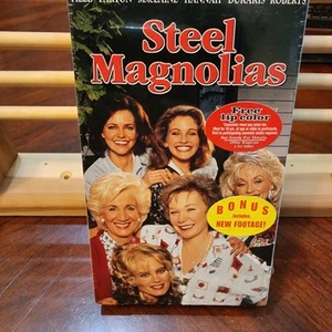 NEW SEALED Steel Magnolias VHS Tape 2000 Sally Field Dolly Parton Julia Roberts - Picture 1 of 14