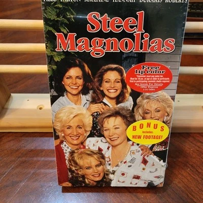 NEW SEALED Steel Magnolias VHS Tape 2000 Sally Field Dolly Parton Julia Roberts - Image 1 of 4