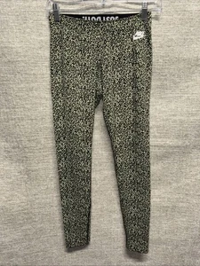 Damen Nike Leg A See Elephant Print Schwarz & Gelb Leggings Größe S - Bild 1 von 4