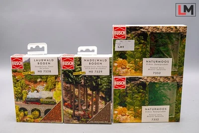 Busch H0 Landschaftsbau Moos Laubboden etc. | A-675 - Bild 1 von 2