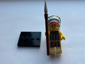 Lego Tribal Chief Minifigure COL034 Collectible CMF Series 3 - Picture 1 of 4