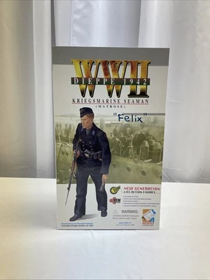 Dragon Figure WWII Dieppe 1942 Kriegsmarine Seaman "Felix" New In Box! - Image 1 of 4