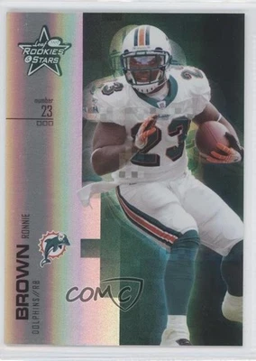 2007 Leaf Rookies & Stars Longevity Parallel Holofoil /99 Ronnie Brown #56 - Image 1 of 2