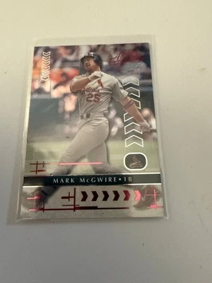 2001 Playoff Absolute Memorabilia - Mark McGwire #15 - Image 1 of 2