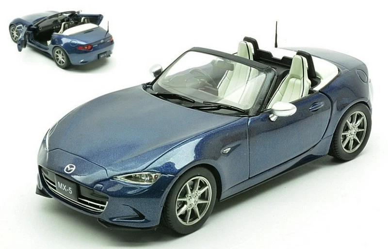 Mazda MX-5 2019 Dark Blue 1:24 WHITEBOX WB124251 - Immagine 1 di 1