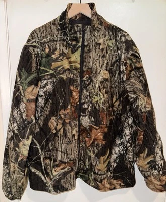 Chaqueta de camuflaje Sports Afield para hombre talla XL poliéster cremallera completa Foto 1 de 4