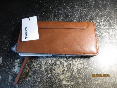 Nueva Cartera para Mujer Sonoma Marrón, "Safe Keeper", RFID 8"x5"x1 1/2". Foto 1 de 4