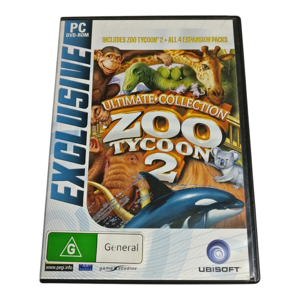Zoo Tycoon 2 Ultimate Collection PC Game + 4 Expansions Ubisoft DVD-ROM - Image 1 of 4