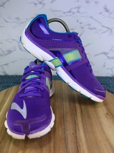 Brooks Pure Flow niedrige Laufschuhe Mesh lila neongrün 1201801b524 Damen 9 - Bild 1 von 24