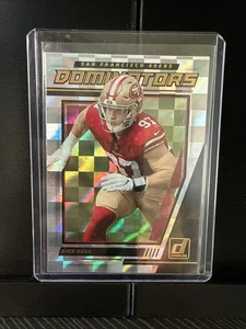 2020 Panini Donruss Football Nick Bosa Dominators D28 San Francisco 49ers - Picture 1 of 10