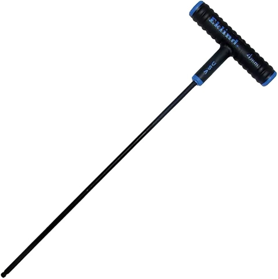 Eklind 4mm x 9" Power-T Ball Hex T-Key Allen Wrench USA Made