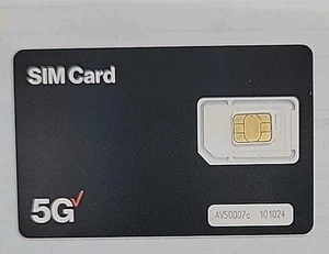 Verizon 5g Sim Card Unlimited 40 Plan Talk,text And Data. - Picture 1 of 1