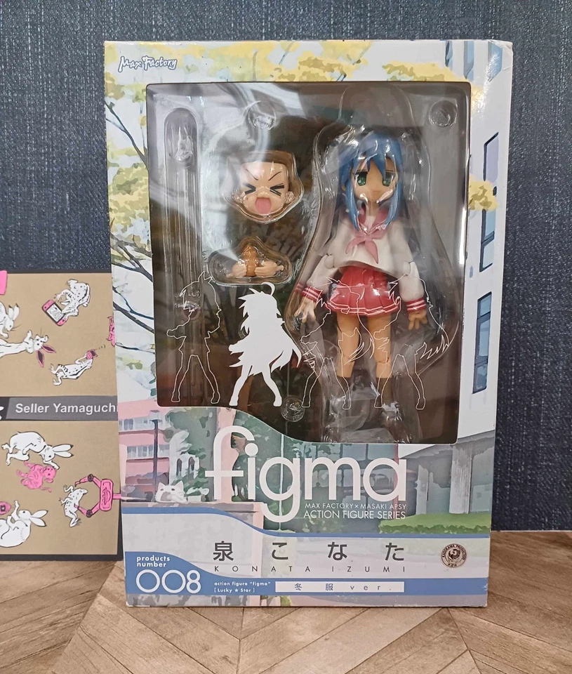 Figma 008 Lucky Star Konata Izumi Winter Clothes Ver Painted Max Factory