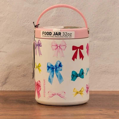 Nuevo tarro de comida aislado de acero inoxidable de 32 oz con mango diseño de arco a prueba de fugas Foto 1 de 4