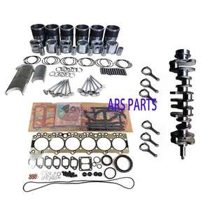 6BG1 6BG1T Engine Rebuild Kit &Crankshaft &Rods For Isuzu Engine Hitachi EX200-5 - Imagen 1 de 6