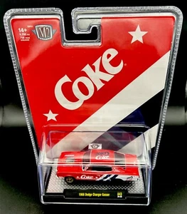 Dodge Charger Gasser Chase Coca-Cola A43 24-20 M2 Machines Chase 1/750 1966 rojo raro. - Imagen 1 de 5