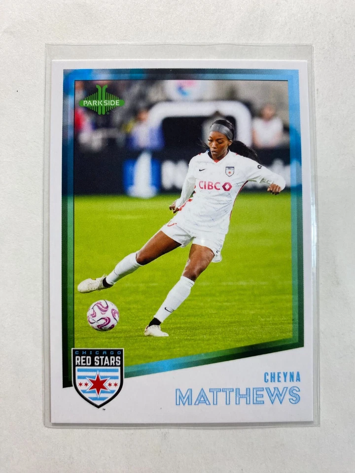 Cheyna Matthews 2023 Chicago Red Stars #238 Parkside Vol 2 NWSL Card - Image 1 of 2