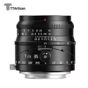 TTArtisan Tilt 35mm F1.4 MF Large Aperture Manual Lens for Sony E-Mount Camera - Picture 1 of 13