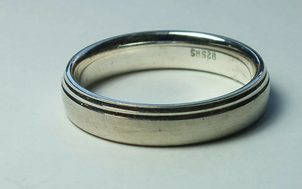 Freundschaftsring   Gr. 64 .925 Silber #  A 32819 - Bild 1 von 1