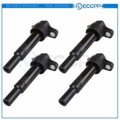 Pack de 4 bobinas de encendido para Hyundai Elantra Tucson Kia Forte Soul UF651 Foto 1 de 4