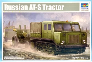 Trumpeter 09514 1/35 Russian AT-S Tractor Brand New Complete Kit - Picture 1 of 2