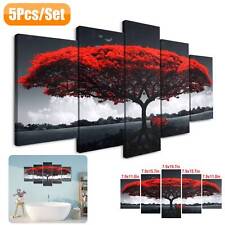 5Pcs Canvas Print Paintings Landscape Pictures Wall Art Modern Living Room Decor