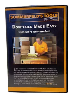 dovetails made easy with marc sommerfeld Woodworking, Carpentry, Craft - Picture 1 of 3