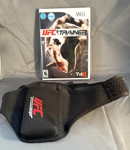 Wii : UFC TRAINER !! Complete w/Manual/Rule Book/Leg Strap !! CIB - Picture 1 of 2