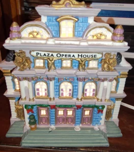 Nuevo cable de luz Lemax Caddington Village porcelana iluminada Plaza Opera House 2001 - Imagen 1 de 9