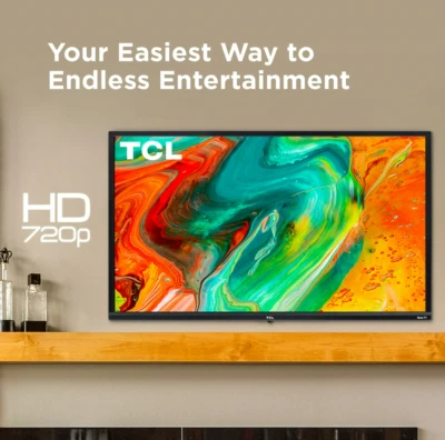 TCL 32” Class S3 (32S331) 720p HD LED Smart TV with Roku TV - Image 1 of 4
