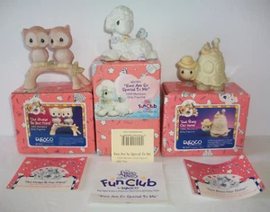 3 Vintage Enesco Figurines - Picture 1 of 10