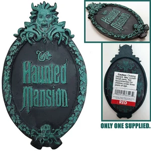 Disney Parks The Haunted Mansion Magnet Namensschild Fahrschild Leota World Kühlschrank - Bild 1 von 6