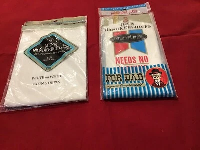 Pañuelos (7); Prensa Vin Perm para Hombre (3), 65 Poliéster/35 Ctn 16X16" Raya Satinada (4)(607) Foto 1 de 4