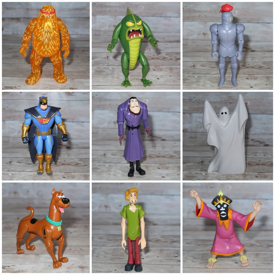 Scooby-Doo Action Figures ~ Shaggy Velma Fred Daphne Monsters Dick Dastardly - Image 1 of 1