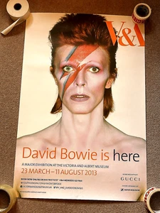 Póster David Bowie Is Here Victoria & Albert 2013 - Imagen 1 de 2