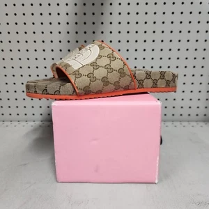 GUCCI THE NORTH FACE GG SLIDE DESIGNER SANDALS SNEAKERS S17 - Picture 1 of 8
