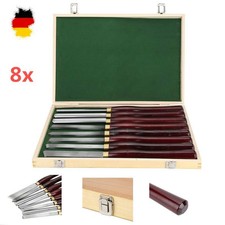 Drechselmesser 8x HSS Drechseleisen Drechsel Werkzeug Beitel Drechselban 55049 