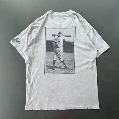 Camisa De Colección Babe Ruth Adulto Extra Grande MLB Béisbol Yankees I Swing Big Y2K Foto 1 de 4
