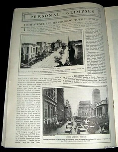 NEW YORK 5TH FIFTH AVENUE 1924 CENTENNIAL HISTORY & DEVELOPMENT PICTORIAL - Picture 1 of 1