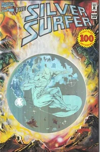 SILVER SURFER #100 HOLOGRAM COVER / MEPHISTO / RON MARZ / MARVEL 1995 - Picture 1 of 1