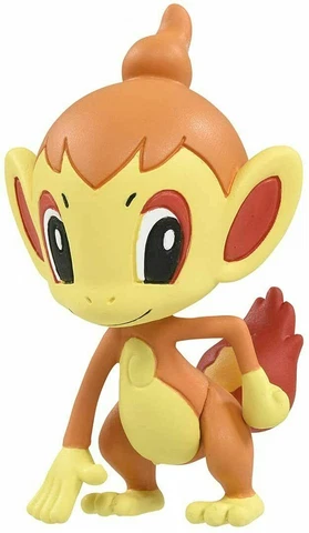 Pokemon Chimchar - MS-54 Moncolle Series 2" Figure Takara Tomy In Stock Cover