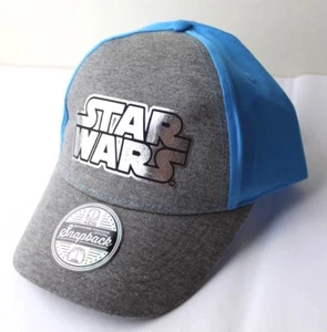 NWT STAR WARS SNAPBACK BERKSHIRE FASHION OFFICIAL DISNEY GREY SILVER BLUE CAP** - Picture 1 of 8