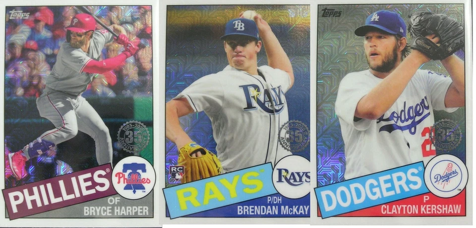 2020 Topps Baseball Silver Pack 1985 Chrome Cards - NM - You Pick - Image 1 of 1